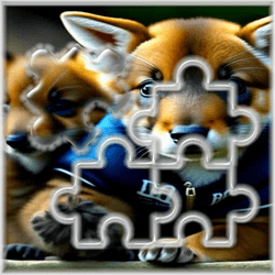 Cute Puppies Photo Frenzy Sliding Game