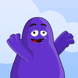 Grimace Shake Draw And Erase